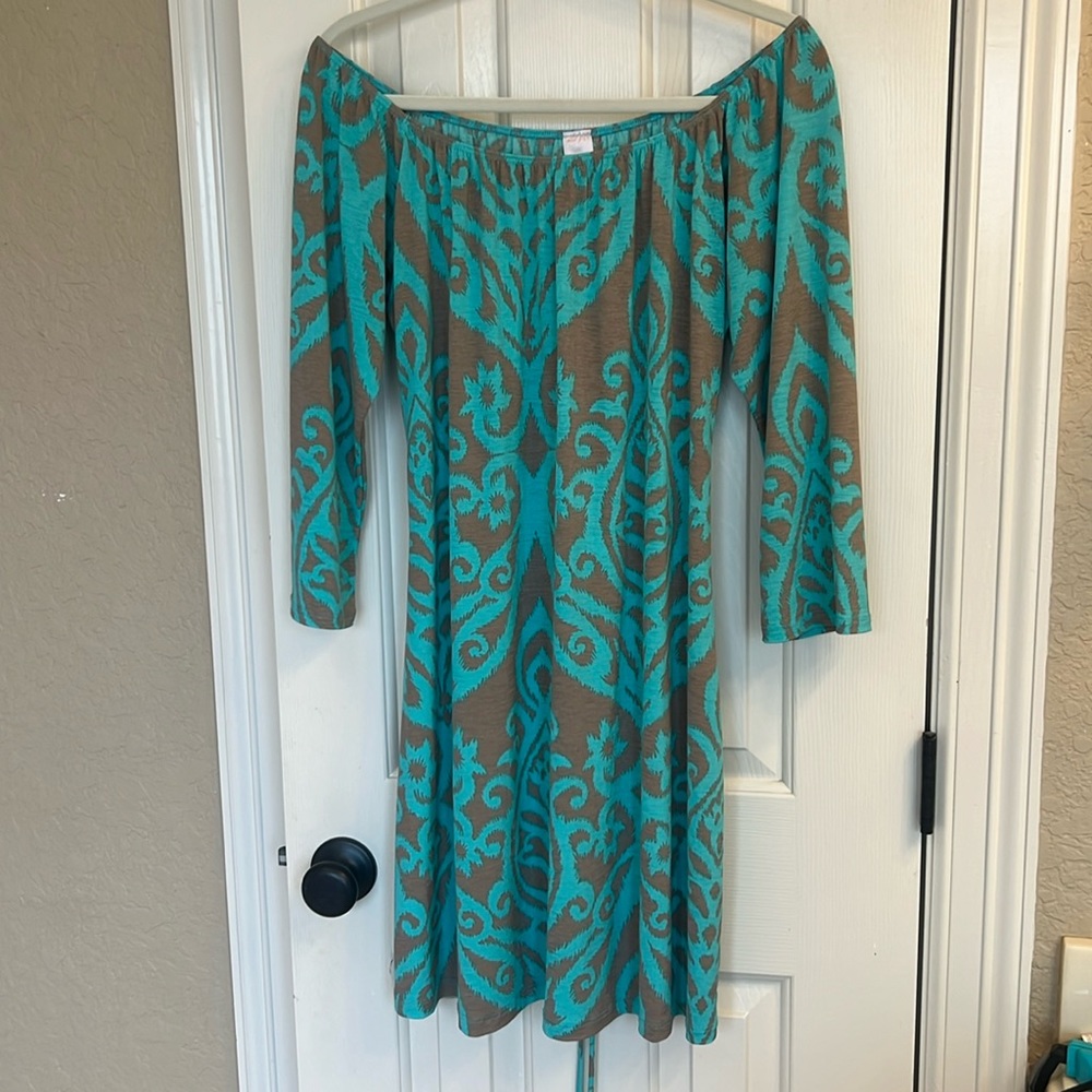 Off the shoulder dress